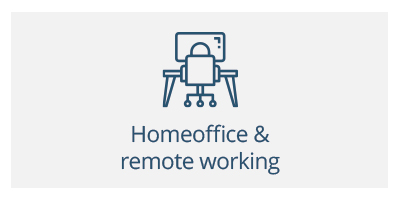 - Homeoffice und remote work möglich